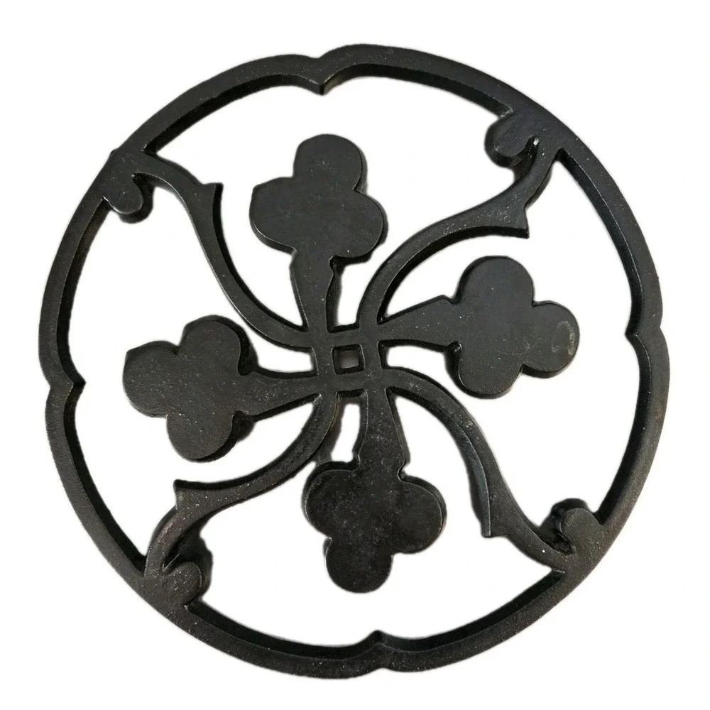 Dansk By Gunner Cyren Trivet Black Cast Iron 7.5